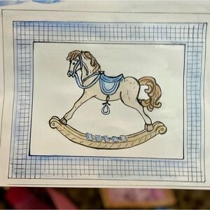 Watercolor&  ink art print 8.5x11in signed and numbered by me